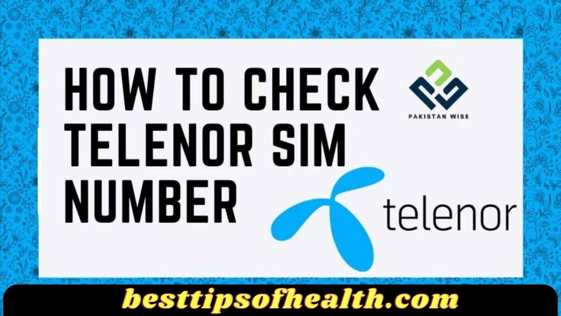 How to Check Your Telenor Number